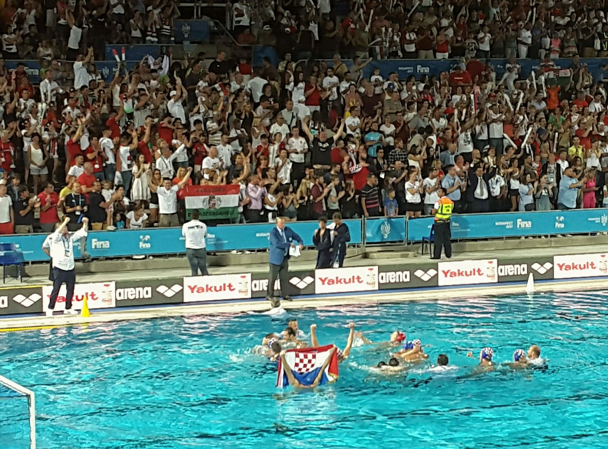 GOLD Croatia #FINAWorlds #WaterPolo #Champions #Hrvatska #Budapest2017