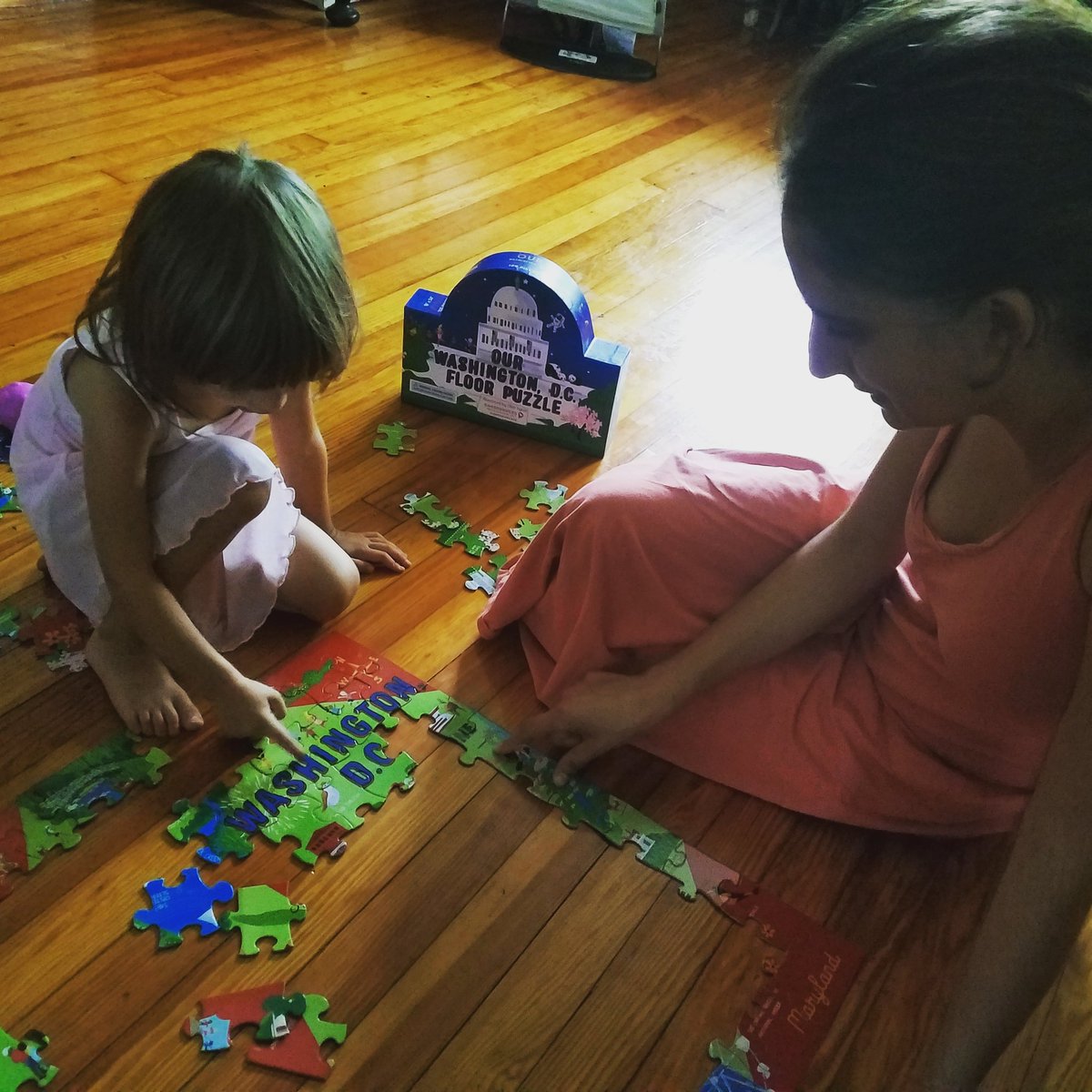 cardborders's tweet photo. Rainy Saturdays. #OurDC #puzzle https://t.co/si9fB9AtVh