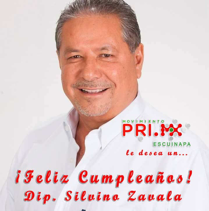 PRIMx_Escuinapa's tweet photo. ¡Una enorme felicitación en su cumpleaños 🎂 a nuestro Diputado Silvino Zavala! 🎉 https://t.co/NQsAKHekns