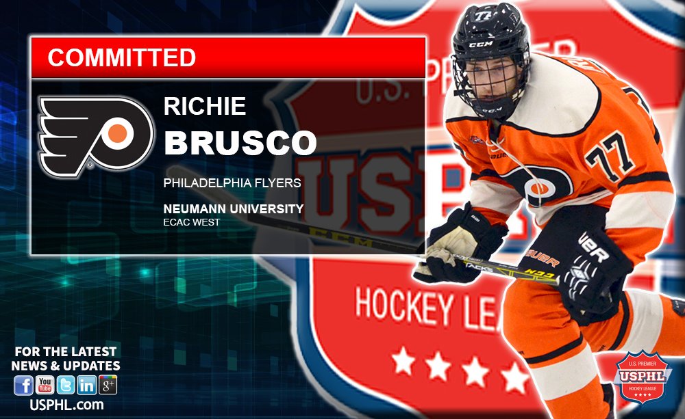 USPHL's tweet photo. Richie Brusco Commits to NCAA DIII Neumann University

📝: https://t.co/yiJhvzQhXz 

#USPHLCommitted https://t.co/rtlOtZ3Uxs