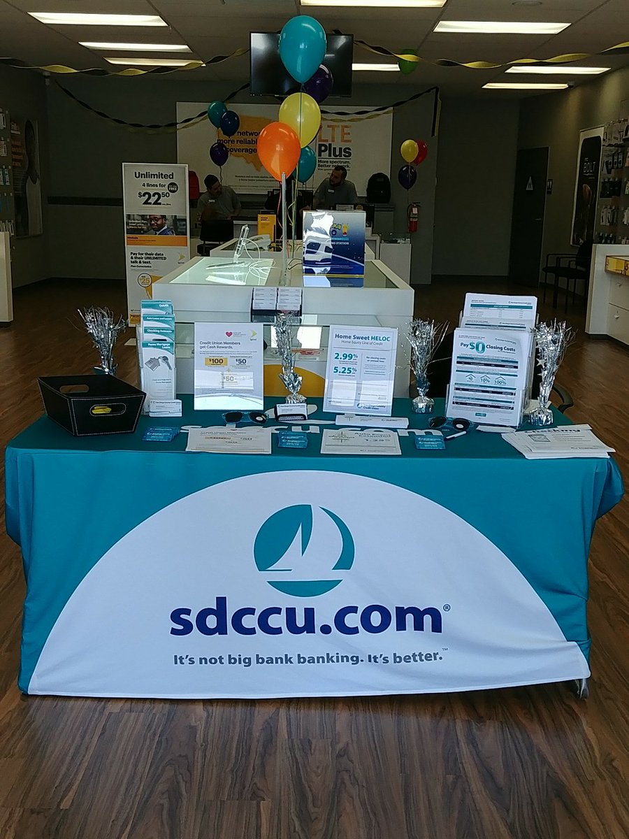 Come on Credit Union Members! We have an amazing Promotion when you switch to sprint. Come in for more details!!! #SST 8582752500