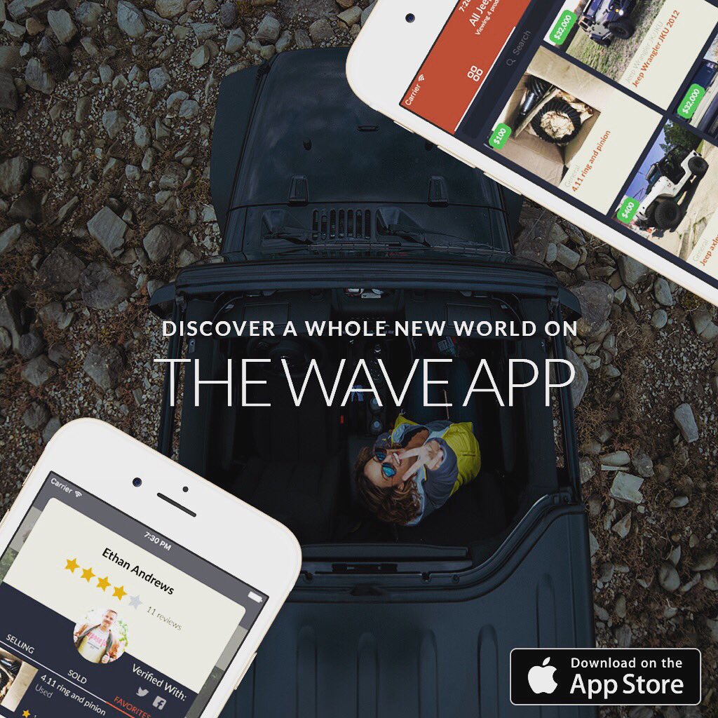 ThorsGear's tweet photo. A marketplace for Jeepers of all types and models to sell new or used Jeep parts. Download #TheWaveApp today https://t.co/clh9G29UUA https://t.co/WdNCXj148m