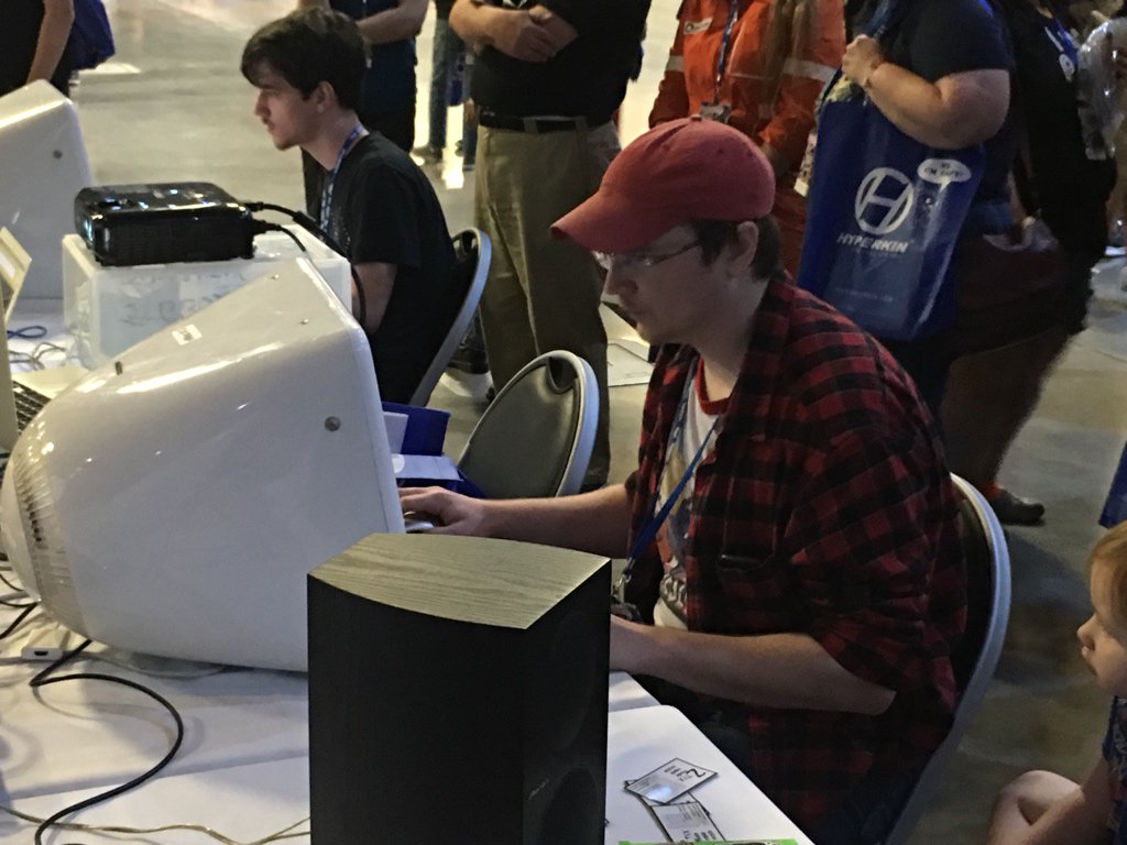 Congrats to Mark (1st Place, <a href="/markawil/">Mark Wilkinson</a>) and Drew (2nd Place, @RedHatDrew), the top 2 winners of the Duke3D tournament at <a href="/classicgamefest/">Classic Game Fest</a>!!