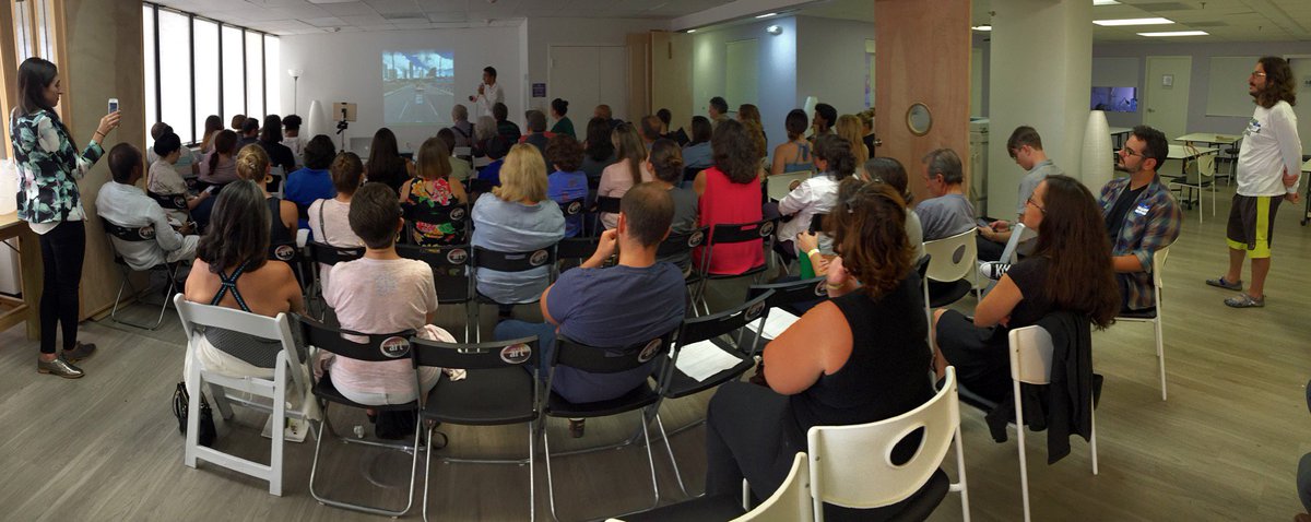 <a href="/EmergeMiami/">Emerge Miami</a> @UrbanParadise #Progress #Lab re: + #trees across #Miami w/ $4M... (@ Xixon) swarmapp.com/c/6EfeeYAzxXi