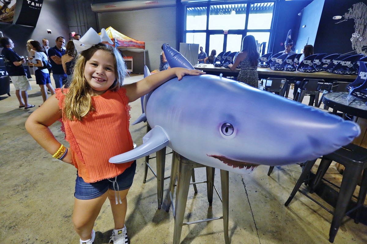 FIUCASE's tweet photo. #SharkWeek may be ending but we are reminiscing on our Shark Week Kickoff party with our exclusive viewing of @MikeHeithaus on #DevilSharks https://t.co/GzaJsnRjWz