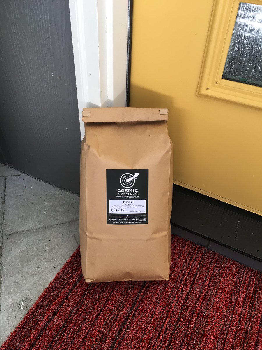 CosmicCoffeeCo's tweet image. #DingDong  #perucoffee @cafefemprogram #supportlocalroasters #supportwomencoffeefarmers @CafeFemenino @ediblesiliconvalley