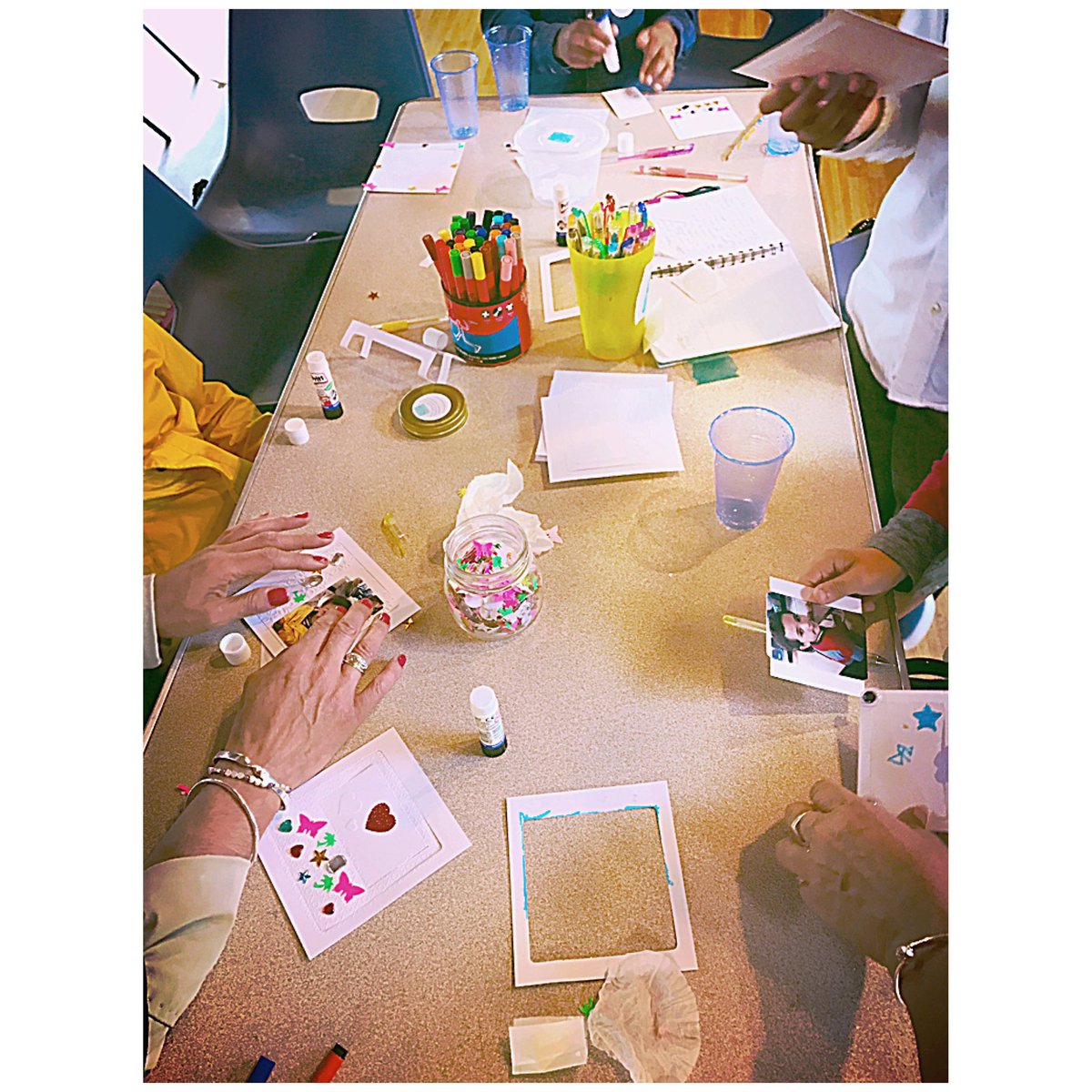 craftmonthly's tweet photo. Tea and crafting at our launch event today #craftmonthly #workhardplayhard #youngentrepreneur #kidpreneur #london https://t.co/rKH1iH21Si