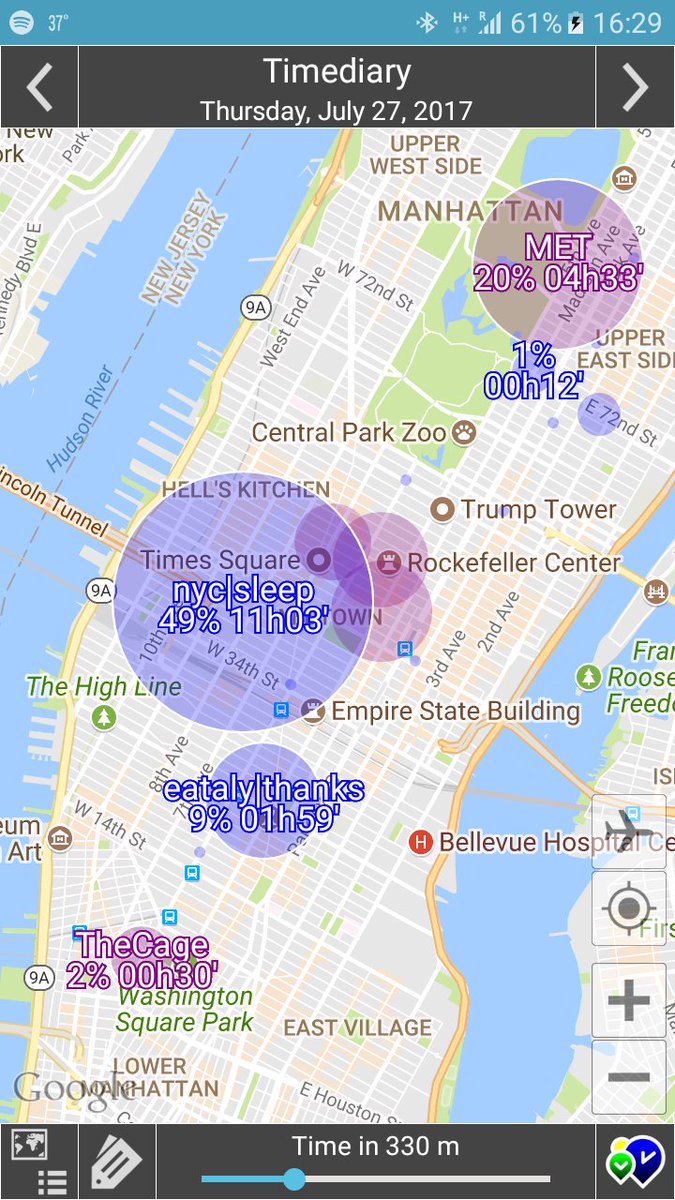 andreaaizza's tweet image. #Timediary #TimediaryChallenge #USA2017 day 6 (true): MET and Top of The Rock at night... with some shopping...