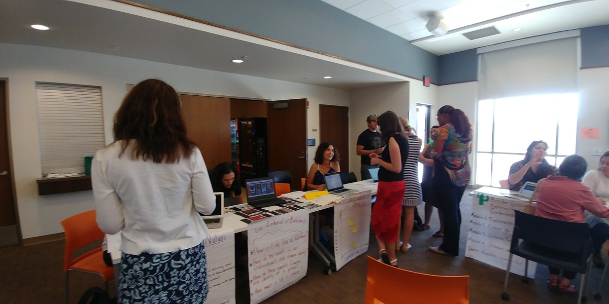 UTEP_neh's tweet photo. Gallery walk. #nehborderlands https://t.co/tf86Wg3iby