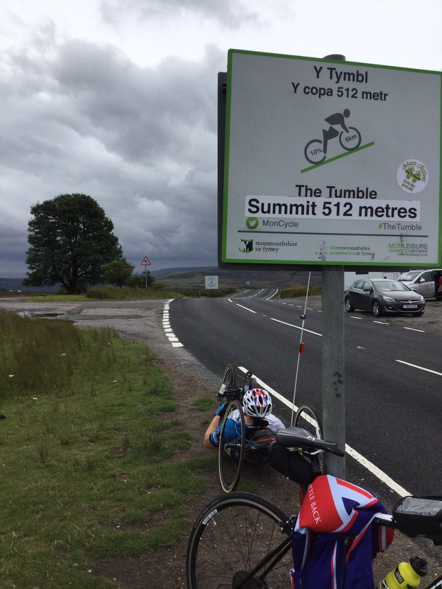 jenhawes's tweet photo. A day of hill climbing today #TheTumble done. Can't wait to do it again soon. https://t.co/Ny2WQZnX29