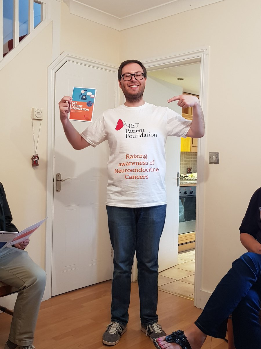 NETNatterOxford's tweet photo. So much love and thanks to @roma_trikin for using his house warming party to raise money for the @netpatientfound! https://t.co/af5hFC0IFN