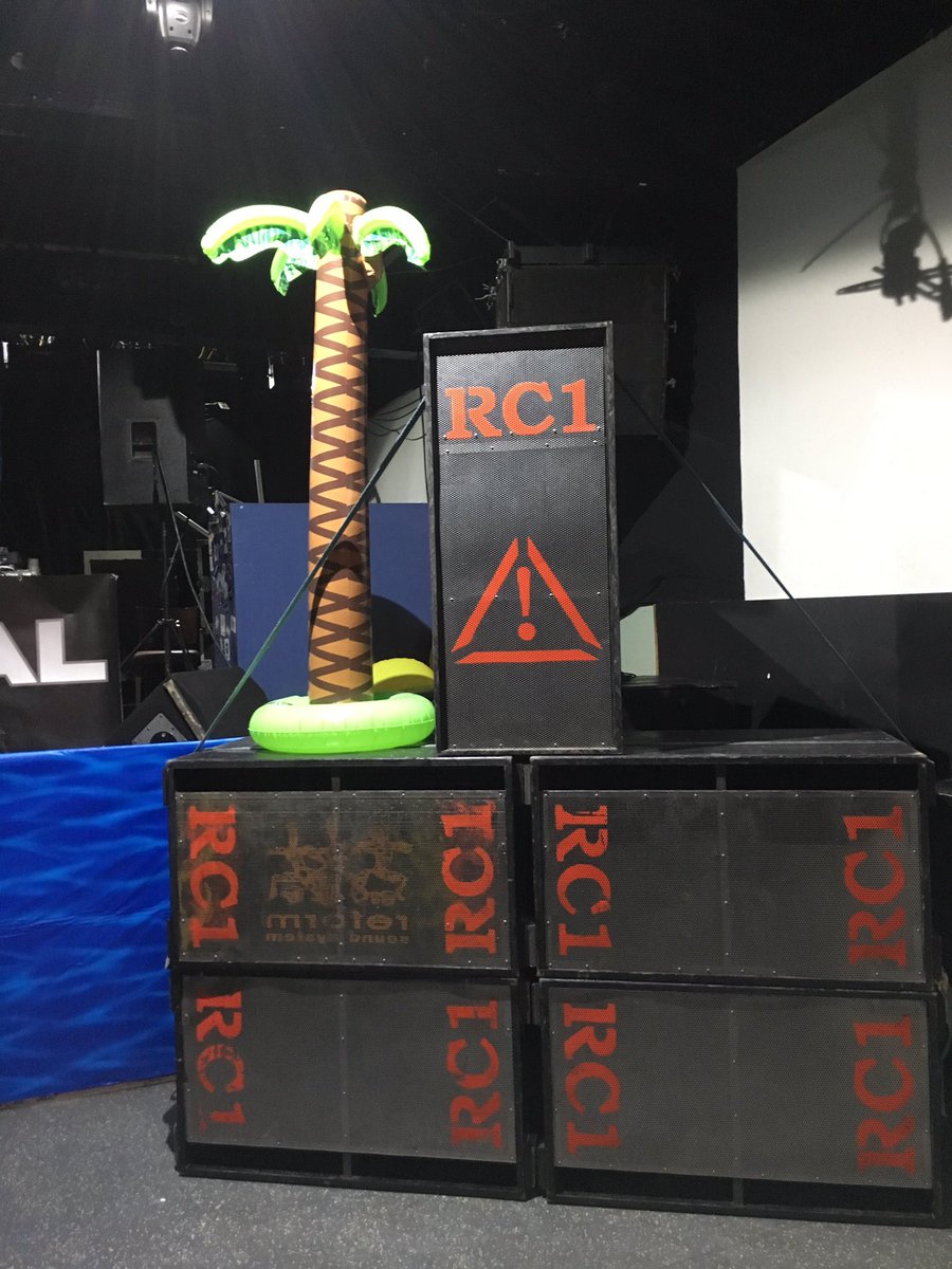 rc1sound's tweet photo. Tonight we're at #ClincialBeats in #Bristol, running a very bass heavy rig in an intimate venue. 😎🔊 https://t.co/77ppDxFQjs