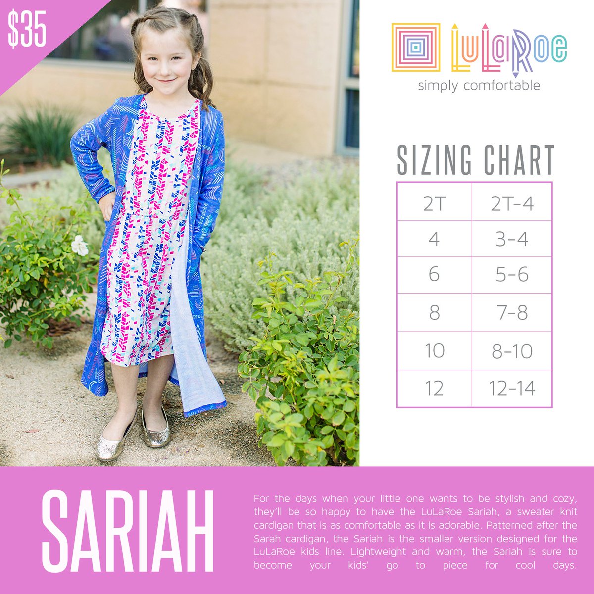 Tc2 Size Chart Lularoe