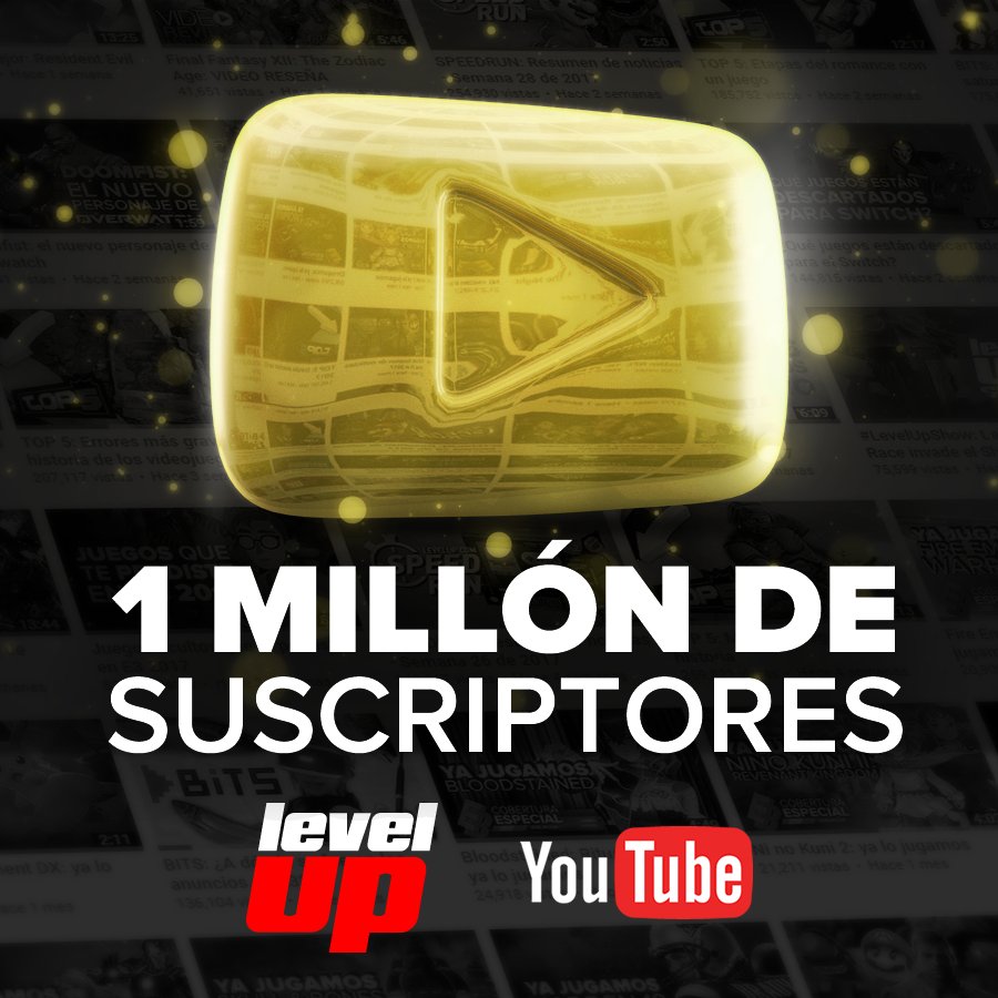 LevelUPcom's tweet photo. Muchas gracias a todos por ser parte de esta grandiosa comunidad. ¡Los amamos! #1millonLevelUP https://t.co/L7xPsNXlad