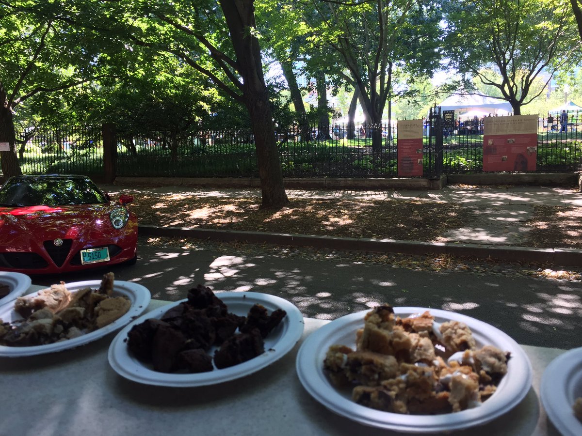 Not a bad view from the truck today! Come see us at the South Loop Beer and Cider fest until 7:30!