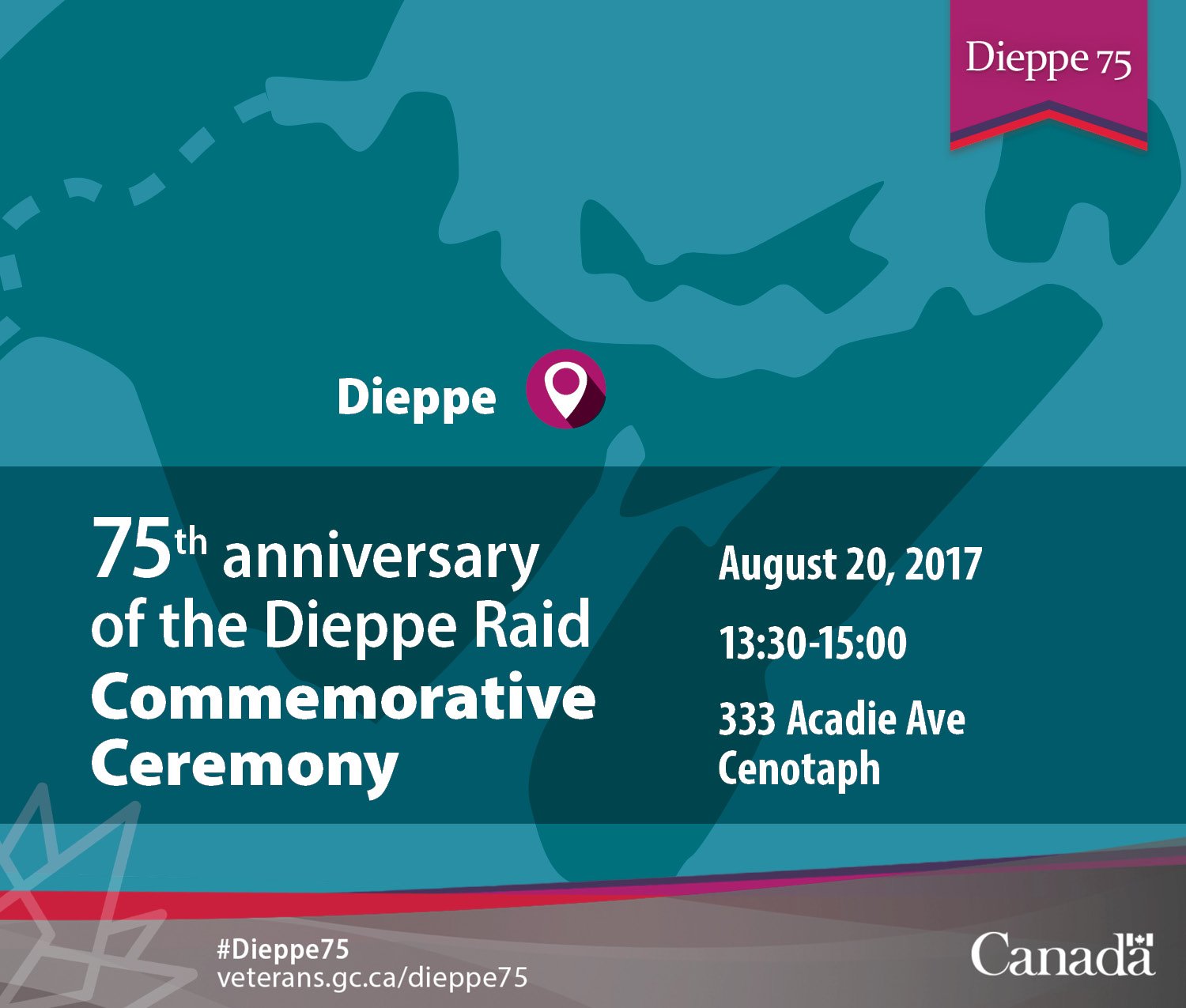 Veterans Affairs CA on Twitter "Attention Dieppe, New Brunswick! Take