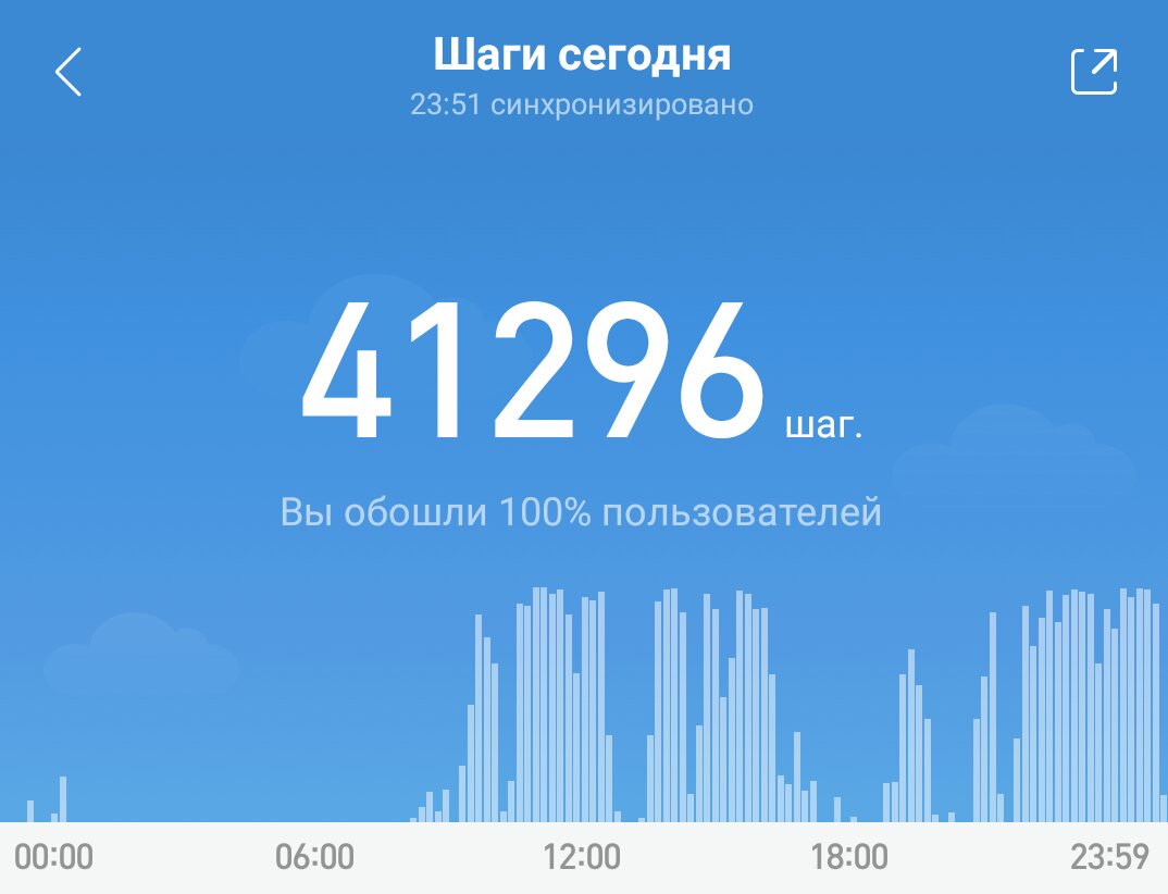 Как то так сегодня день прошел. P.S. Данные с фитнес-браслета.