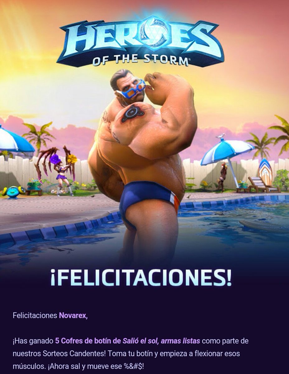 GT_Novarex's tweet photo. Gracias abuelo @BlizzardCS_ES por el regalo para este humilde jugador de @BlizzHeroesES #heroesofthestorm #gamer #blizzard #PCGaming https://t.co/DzLzAlpMef