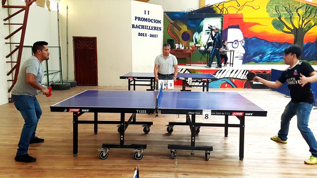 mascreacion's tweet photo. #Loja. Semifinales en tenis de mesa en #Intermedios de #Comunicación #SextoPoder @radiopoderfm @primereporte @SuperLaserfm https://t.co/5BBVBoIOqT