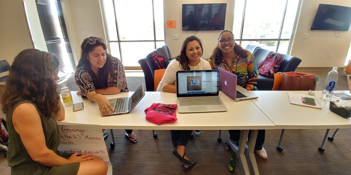 UTEP_neh's tweet photo. Gallery walk 3.0 #nehborderlands https://t.co/JLLIbSX5fr