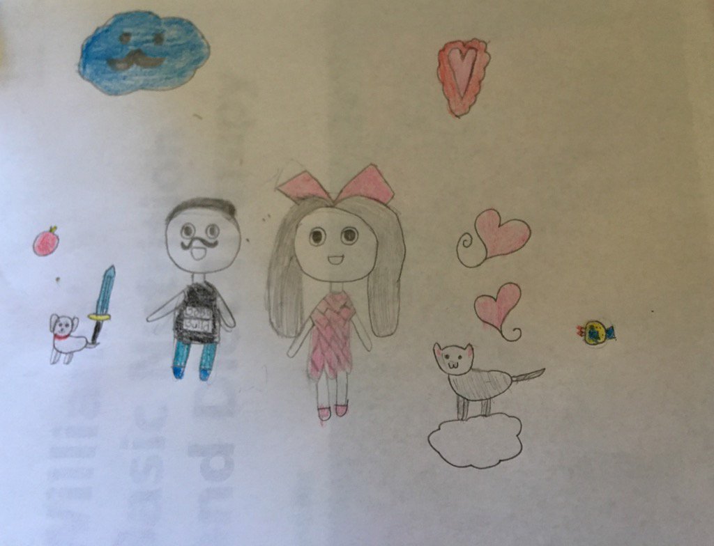 SosoWithABowbow's tweet photo. For @PopularMMOS and @GamingWithJen love you guys!❤️ https://t.co/utiCTHivFC