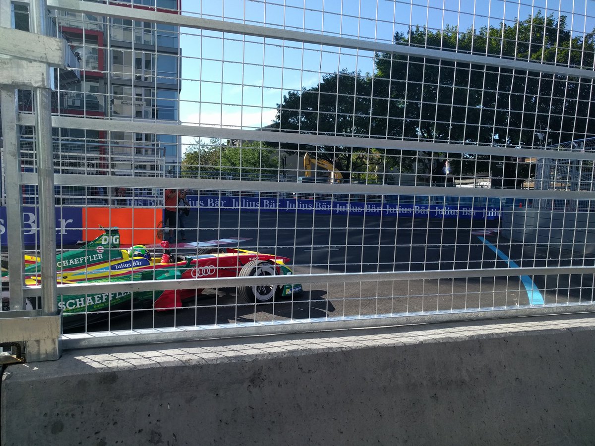 For sure I am not really unwell. I am in Montreal watching #FormulaE. #ForSure #DontTellClaire #ThankYouDiResta #IOweYouOnePaul