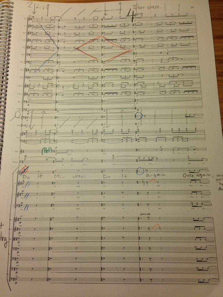 andrederidder's tweet photo. @BrittenSinfonia @BarbicanCentre @danielbjarnason @ethermachines meanwhile in Aarhus #finalpages #Brothers https://t.co/hZKdbHbj94