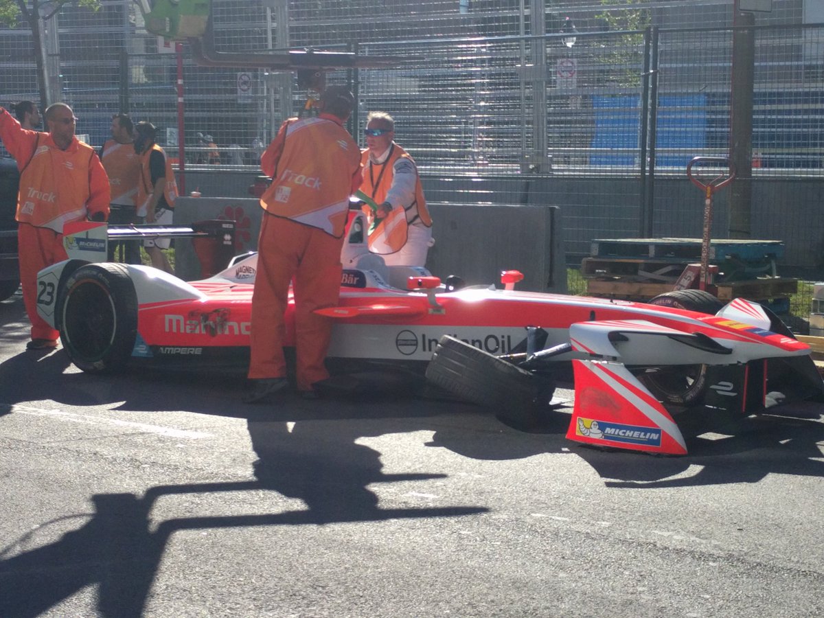 For sure Heidfeld went "fffffffhhhhh... CRAACK".