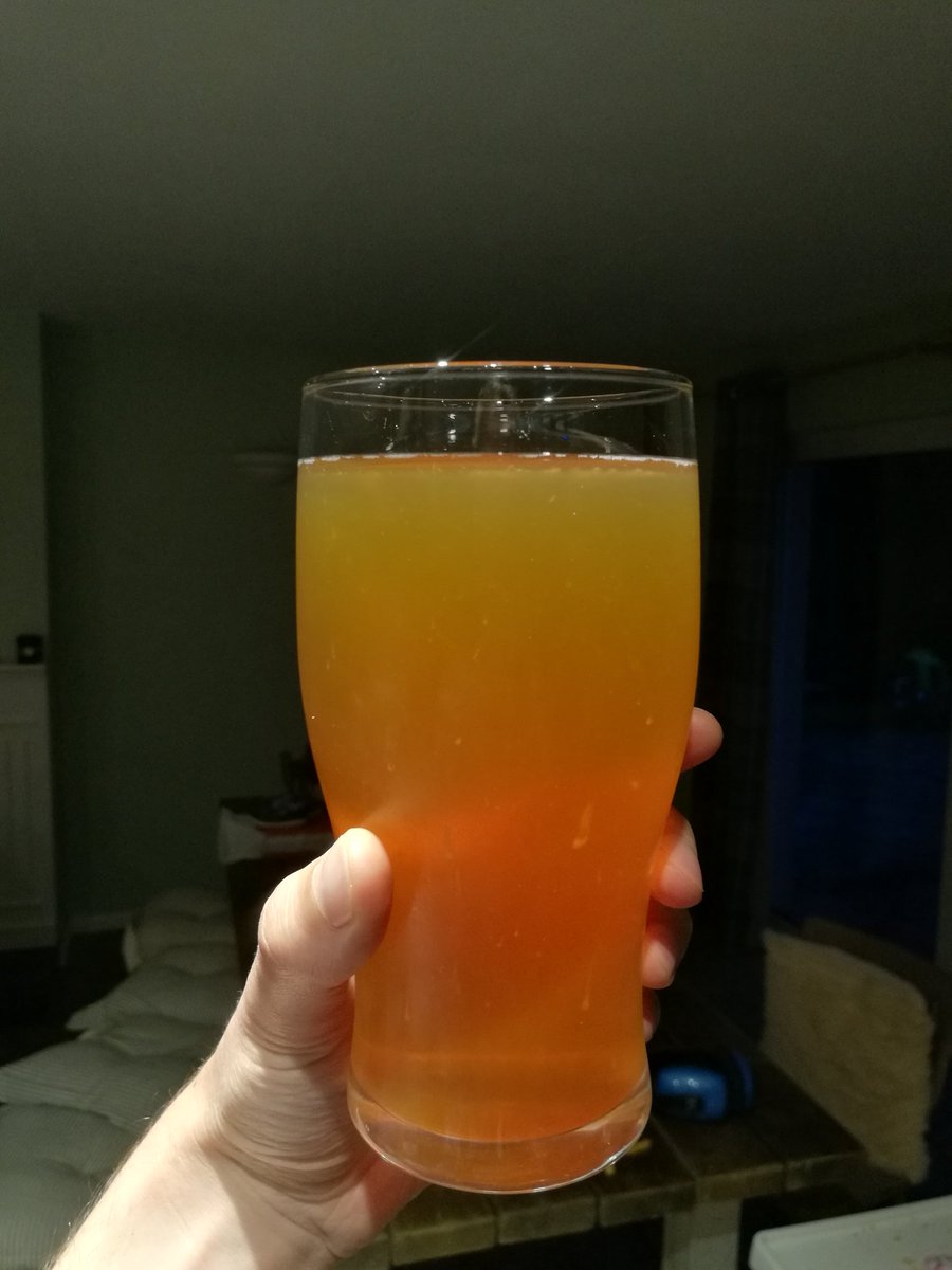 jonypatterson's tweet photo. @PokertreeAles Thought I'd try your Ghrian Golden Ale tonight, but it poured out flat from the bottle with a lot of residue. Is this normal? https://t.co/d6fegY14LY