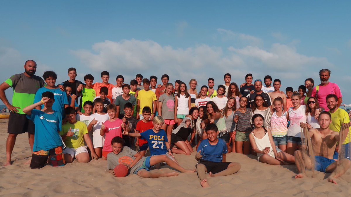 Ayer, disfrutamos también de un inolvidable día de playa...