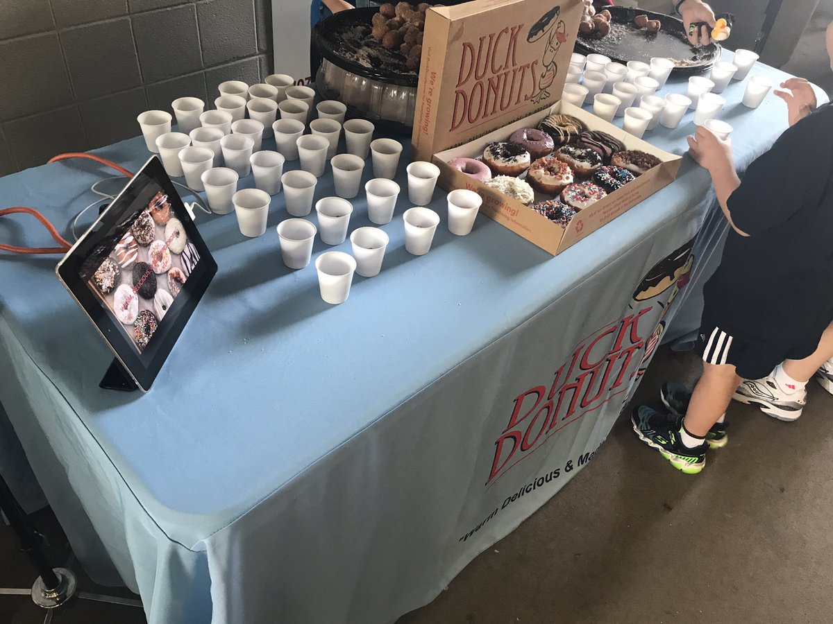 Duck Donuts (@duck_donuts) on Twitter photo Samples and coupons at the Potomac Nationals game tonight! No rain! Come on out! <a href="/PNats42/">Potomac Nationals</a> #realbaseballrealclose #pnats #duckdonuts #sogood Samples and coupons at the Potomac Nationals game tonight! No rain! Come on out! <a href="/PNats42/">Potomac Nationals</a> #realbaseballrealclose #pnats #duckdonuts #sogood