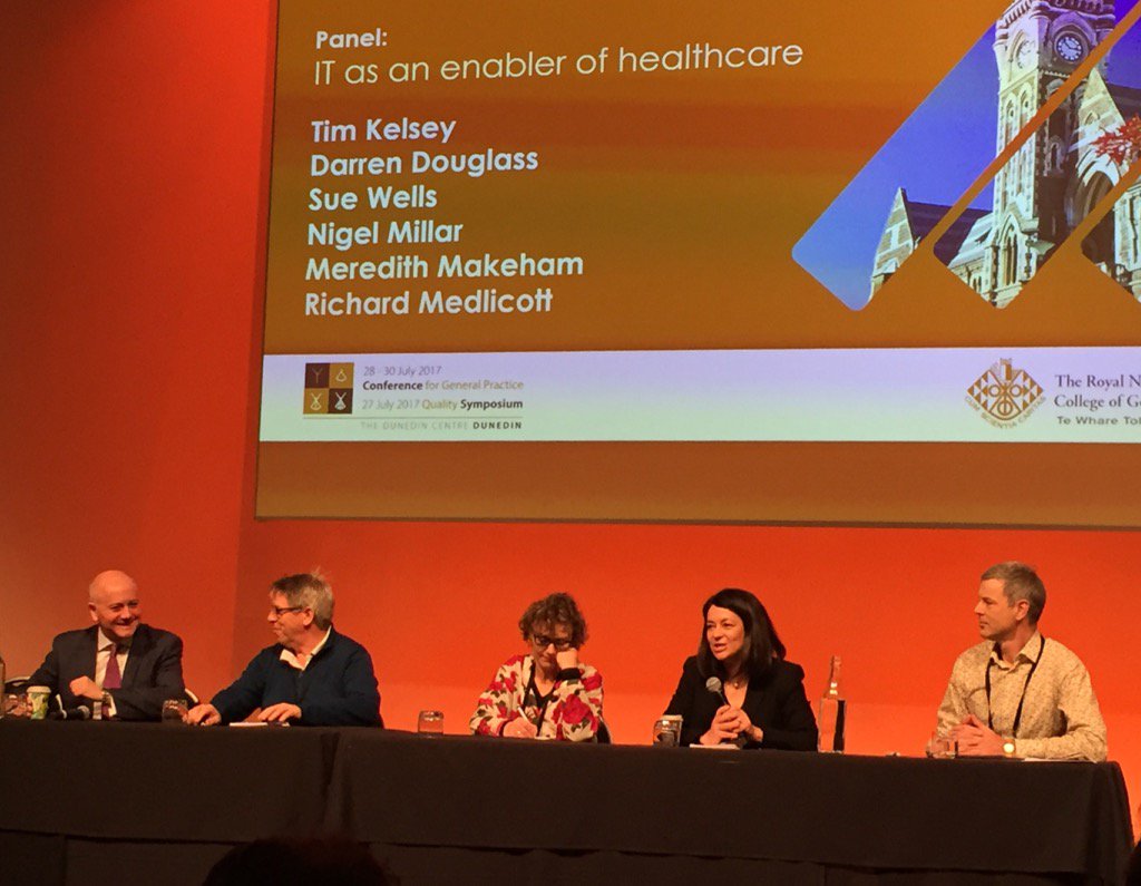 RNZCGP's tweet photo. Patients have healthier lives when they can access their own health records #gpconf17 @RNZCGP1 https://t.co/h442b8qKpH