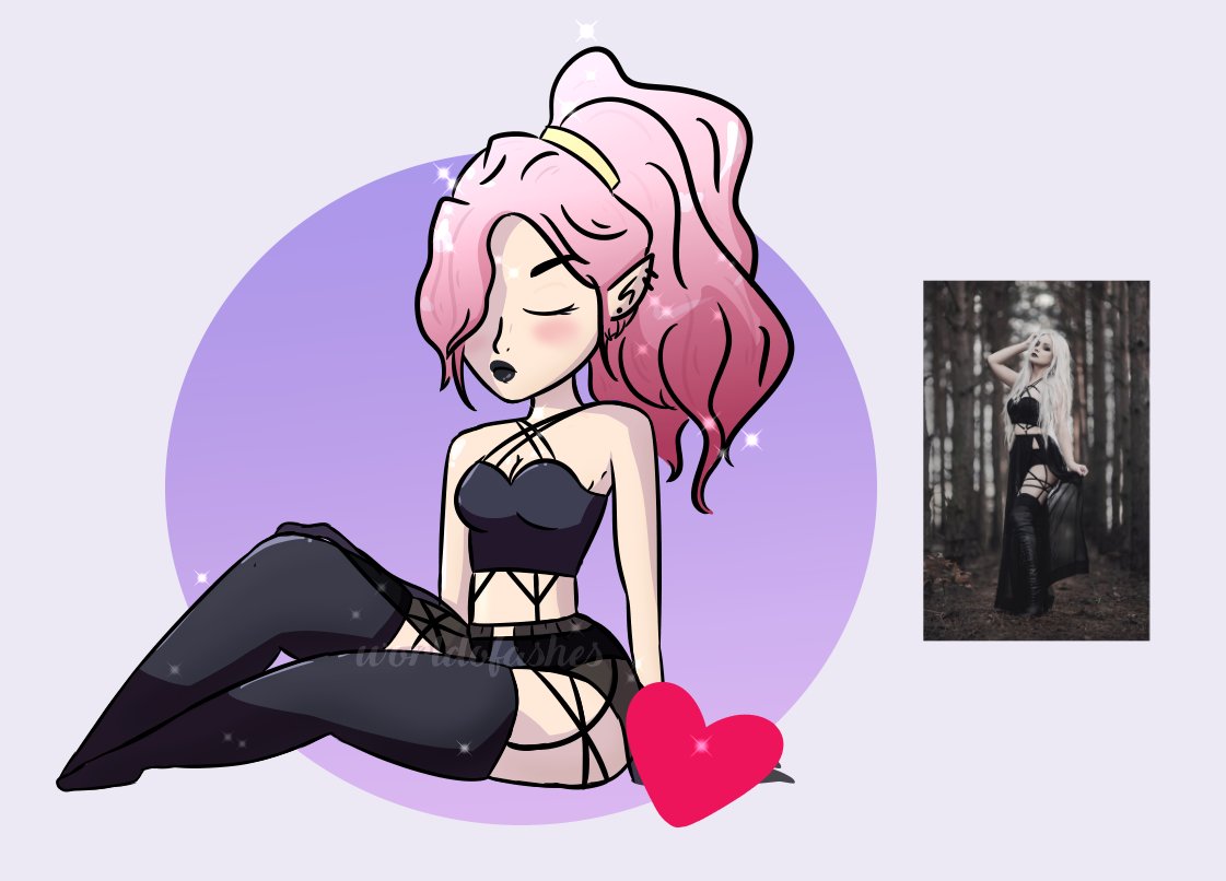 ash_artista's tweet photo. quick little doodle i did for #cutiesaturday !! some outfit inspo ✨ https://t.co/EaaphPxTHn
