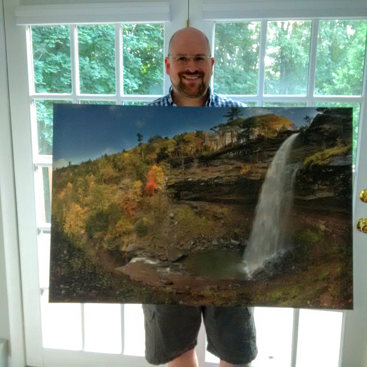 MarkDFink's tweet image. Found a really good home for one of my prints. 😀 Thanks Robert Chapnick!