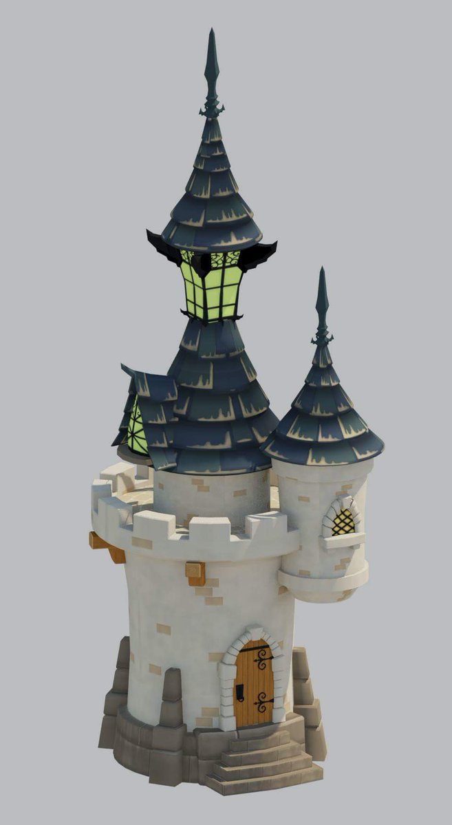 Zethrock09's tweet photo. A fantasy tower I modeled this past semester #3dmodel #3dmodeling #3dart #3dartist #3dsmax #3drender #3dstudiomax #Autodesk https://t.co/JJunEZpR27