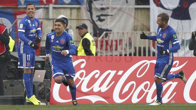 BalonrojoCL's tweet photo. TRANSICIÓN 2017 🇨🇱🏆: Con solitario gol de #DavidPizarro de penal, @udechile venció 1-0 a @curicounidocdp en #LaGranja . https://t.co/iPHW3t5bTP