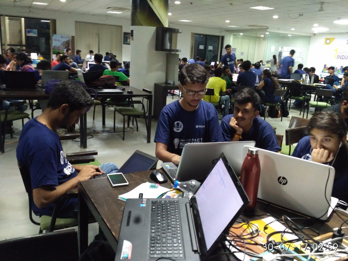 RahilRanpura's tweet photo. Mid night work .....
 #rajkothackathon
 #digitalrajkot 
@Darshan_Inst 
@smartcityrajkot
 #team #theingenious. https://t.co/1NeK6pEMSd
