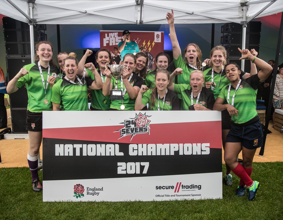 EnglandRugby's tweet image. The best grassroots sevens teams were crowned yesterday 💪 Catch up on the @SecureTrading 24/Sevens Series final: bit.ly/2uITO6i