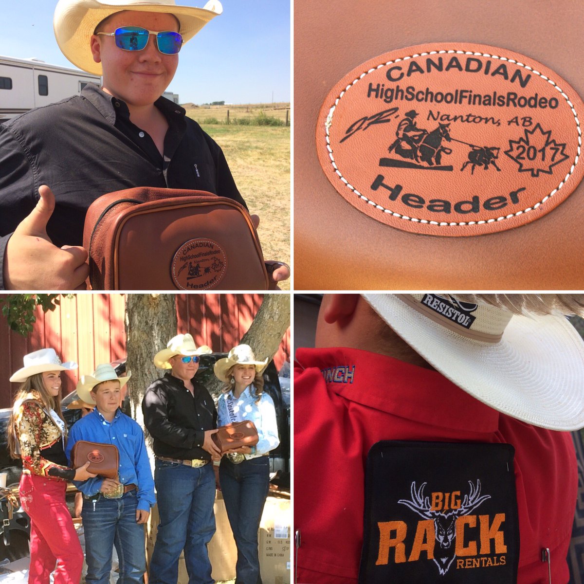 A third place finish for Cashman in the Team Roping at the Canadian High School Rodeo Finals @BigRackRentals <a href="/SwoopQuam/">Chris Quam</a>