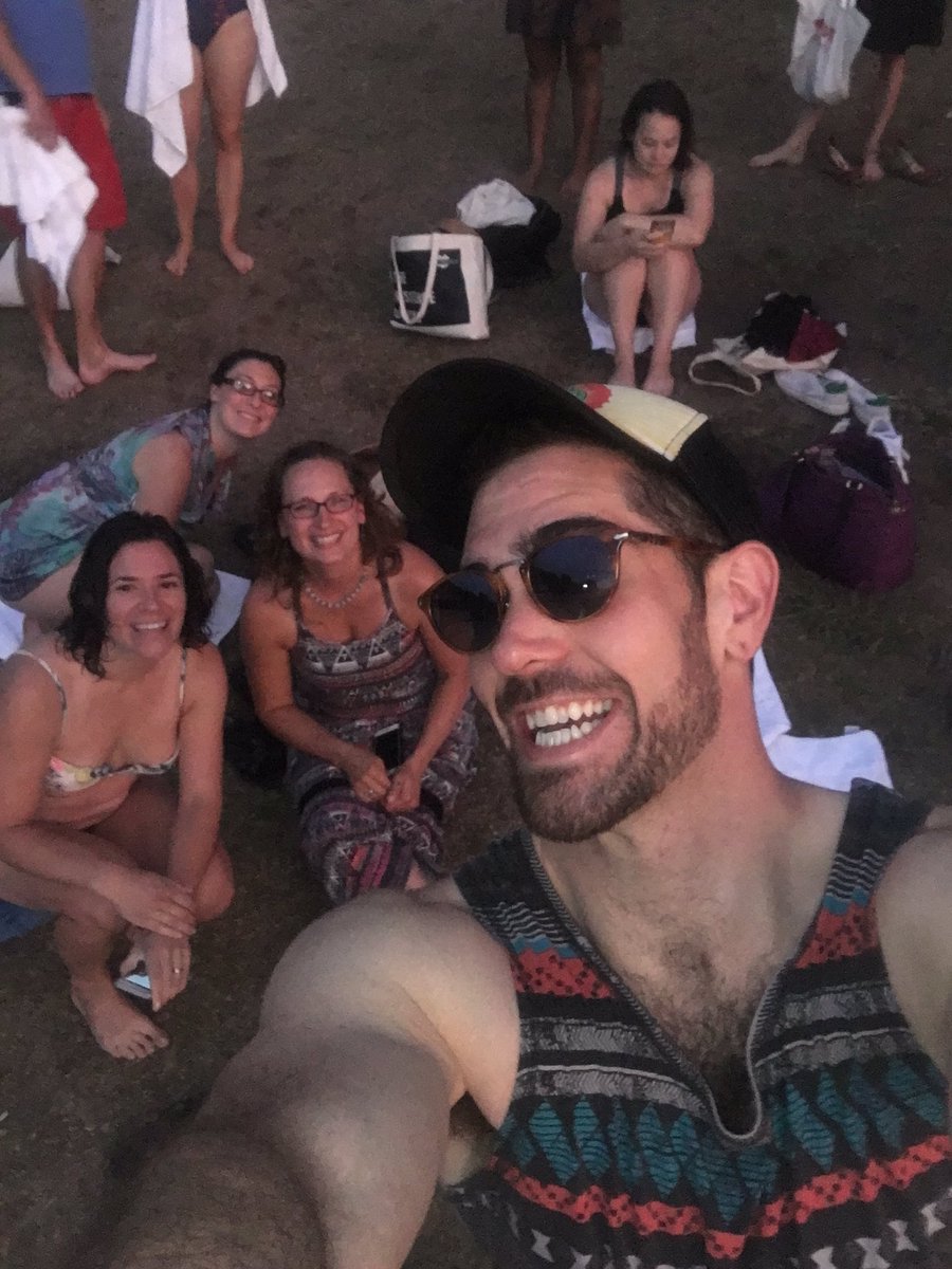 EricCovey's tweet image. AMAZING way to end #LocalProgress17 - swimming &amp;amp; watching sunset at Barton Springs w/ fellow Councilors &amp;amp; #AustinTX tour guide @GregCasar