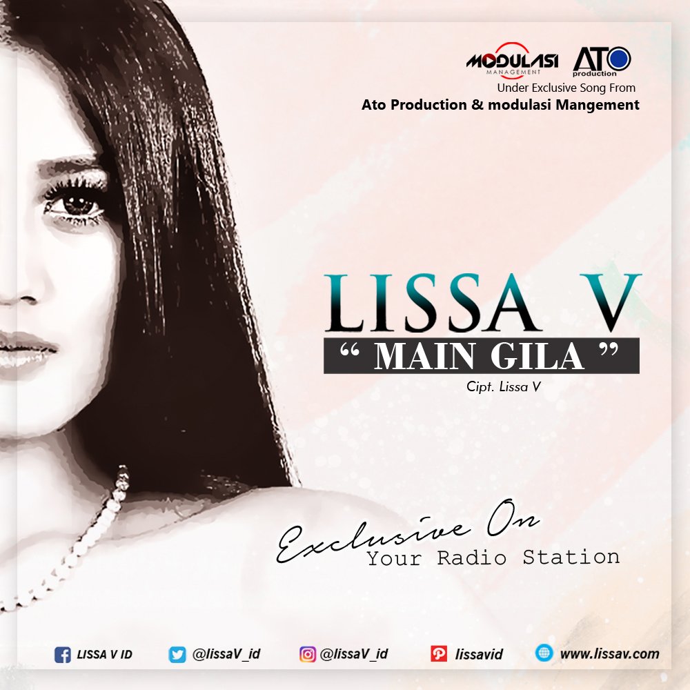 Real_SONNY's tweet photo. ๐ #NewRelease @lissaV_id #MAINGILA - Modulasi Management & ATO Production https://t.co/1fjlJAeuhe
