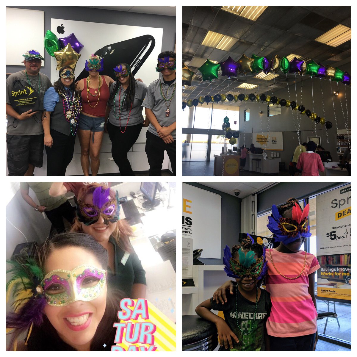Mardi Gras Fun! Come get the Best deal in Wireless!!  #mARCHtoSprint <a href="/Arch_Telecom/">Arch Telecom | Employee Owned</a> Sprint Says Thanks <a href="/AlexGhai/">Alex Ghai</a> <a href="/N_Lee10/">Nicole Lee</a>