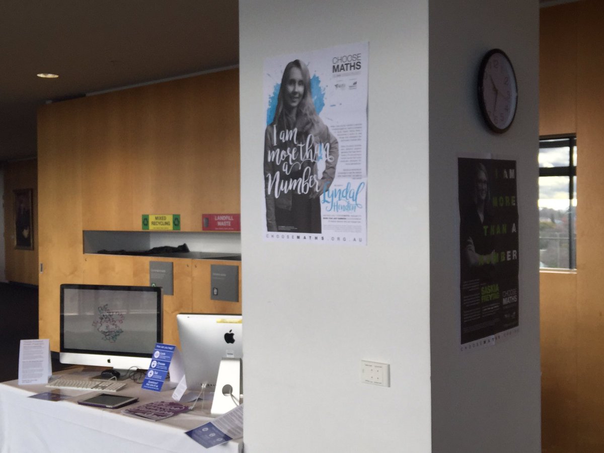 SaskiaFreytag's tweet image. ChooseMaths and #citzenscience at @wehi_research open house