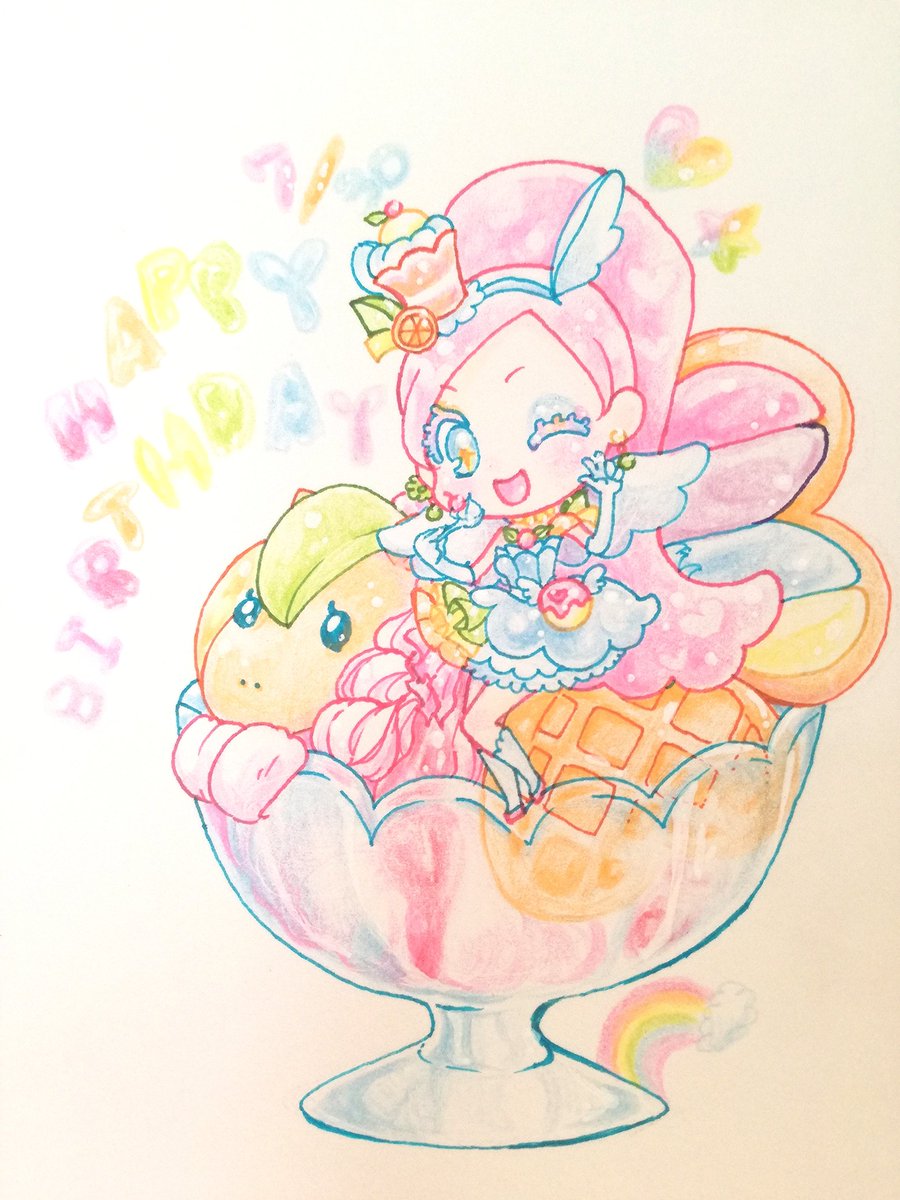 Pastel シエルちゃん キュアパルフェちゃん 誕生日おめでとう Precure キュアパルフェ生誕祭 キュアパルフェ
