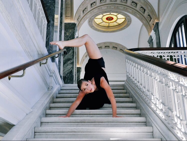 heather_easley's tweet photo. anything but upright - happy national dance day https://t.co/8sxEZgyB38
