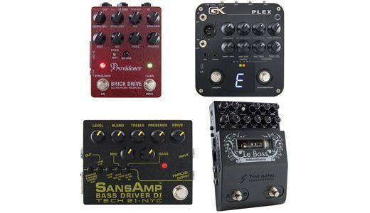 premierguitar's tweet photo. We test four versatile &amp; feature-laden bass stomps from @GallienKrueger, @ProvidenceLtdco, @TwoNotesaudio &amp; Tech21: https://t.co/qJQgFxhQDg https://t.co/veEW30kFMe