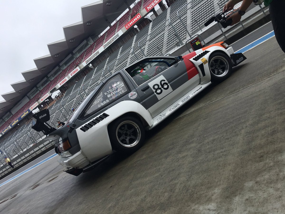 12時55分から🎵AE 86 N2世界一!?決定戦始まりまーす(^-^)