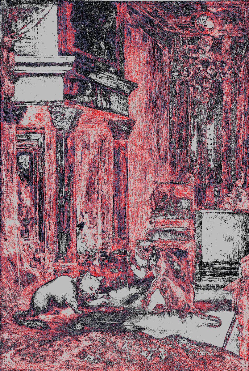 paintergoblin's tweet photo. Félix Bracquemond. The Monkey and the Cat, from the Fables of La Fontaine. 1886. @metmuseum https://t.co/LM0qlWBhCq #meowmet #cat #monkey https://t.co/q7xEeimQCM