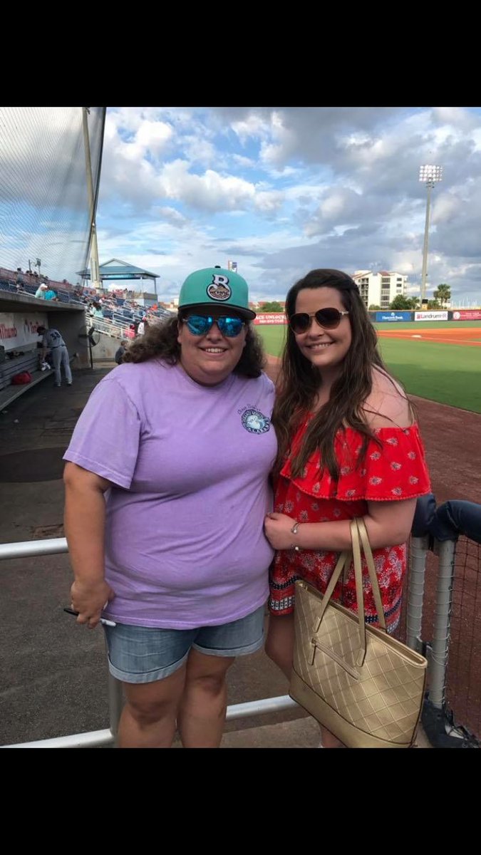 allibug9's tweet photo. Last game and night in Pensacola. Come on boys we need a win!⚾️💙 @BiloxiShuckers #SHellfie #goshuckers #girlstriptopensacola @kskwoods https://t.co/OL1M4LiFCY