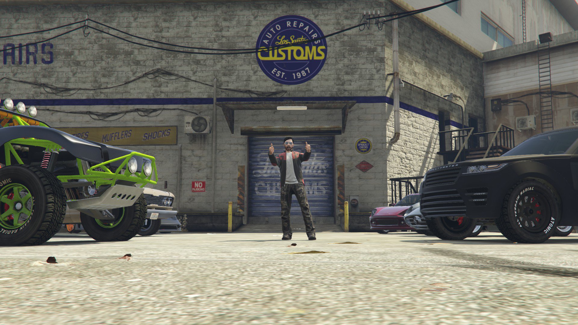 Los Santos Customs GTA 5 на карте
